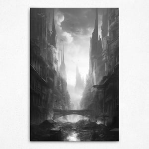 The Resilient Cityscape - Canvas