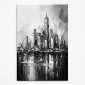 A Serenade of New York Sunset - Canvas