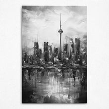 Load image into Gallery viewer, Twilight Veil of the Urban Phoenix - Canvas
