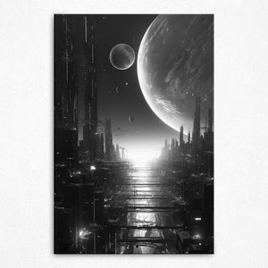 Celestial Nexus: Moons of Eternity - Canvas