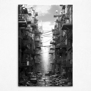 Ephemeral Abandoned Dreams - Canvas