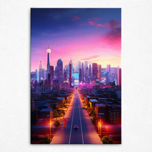 Load image into Gallery viewer, Pilgrimage to the Luminopolis - Canvas
