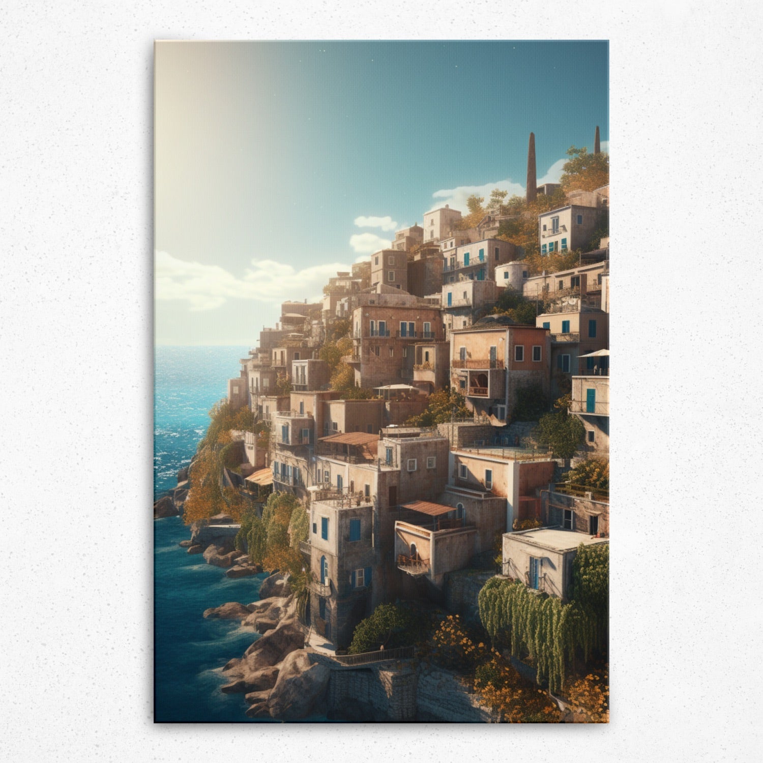 Coastal Odyssey - Canvas