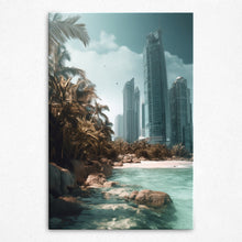 Load image into Gallery viewer, Enchanting Littoral Metropolis - Canvas
