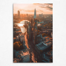 Load image into Gallery viewer, Sunset Splendor at The Shard - Canvas
