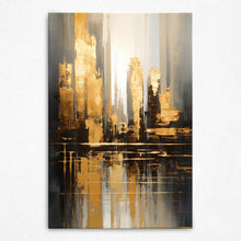 Load image into Gallery viewer, Gilded Horizons - Canvas
