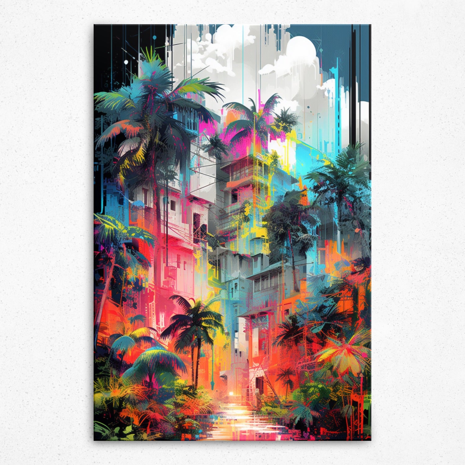 Urban Chrome Allure - Canvas