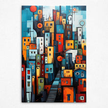 Load image into Gallery viewer, Euphoric Cityscape Dreams - Canvas
