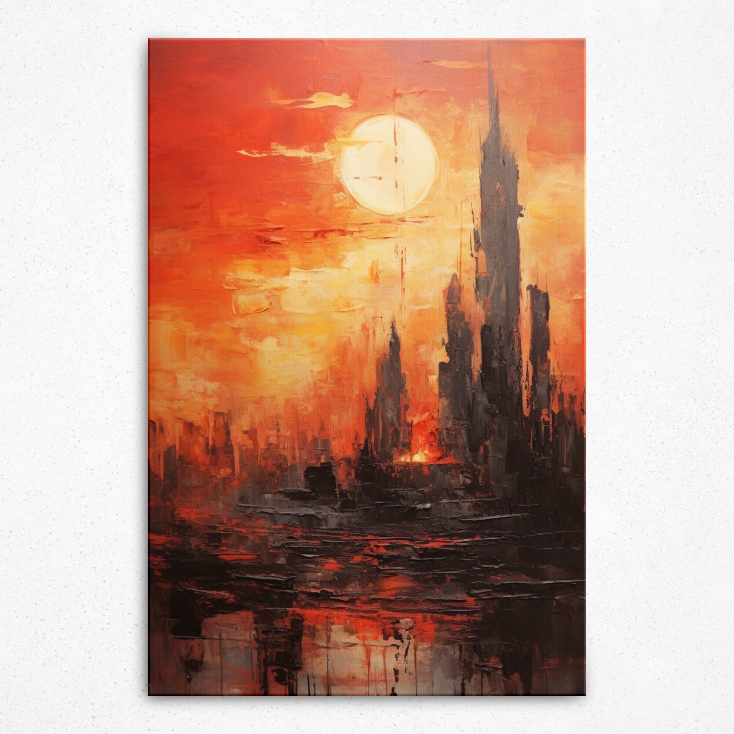 Crimson Ascendancy - Canvas