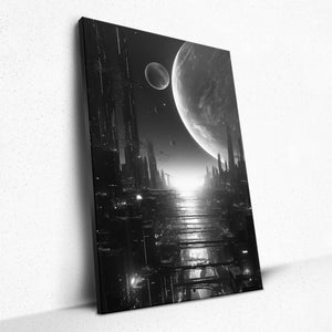 Celestial Nexus: Moons of Eternity - Canvas