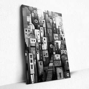 Euphoric Cityscape Dreams - Canvas