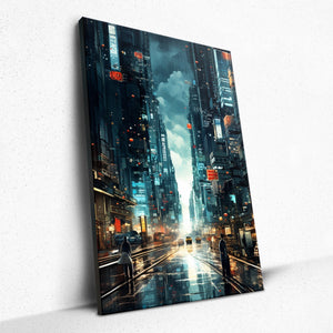 Veiled City Solace - Canvas