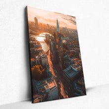 Load image into Gallery viewer, Sunset Splendor at The Shard - Canvas
