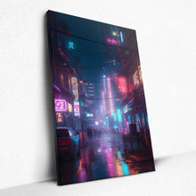 Load image into Gallery viewer, Neon Nights in the Enchanted Quarter - Canvas
