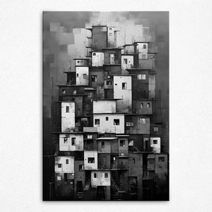 Echoes of a Cubist Dream - Canvas