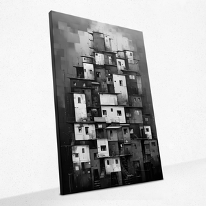 Echoes of a Cubist Dream - Canvas