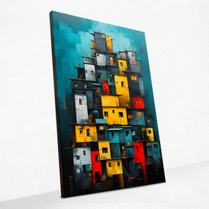 Echoes of a Cubist Dream - Canvas