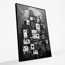 Load image into Gallery viewer, Echoes of a Cubist Dream - Framed
