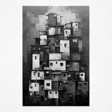 Load image into Gallery viewer, Echoes of a Cubist Dream - Poster
