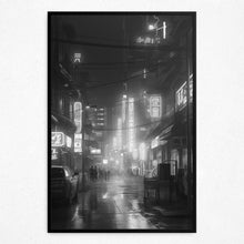 Load image into Gallery viewer, Neon Nights in the Enchanted Quarter - Framed
