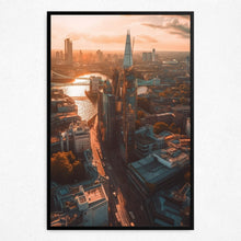 Load image into Gallery viewer, Sunset Splendor at The Shard - Framed
