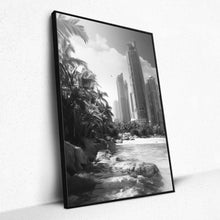 Load image into Gallery viewer, Enchanting Littoral Metropolis - Framed
