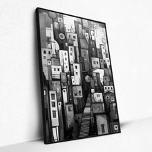 Load image into Gallery viewer, Euphoric Cityscape Dreams - Framed
