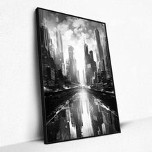 Load image into Gallery viewer, Urban Prism Reflections - Framed
