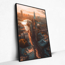 Load image into Gallery viewer, Sunset Splendor at The Shard - Framed
