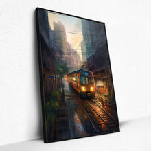 Load image into Gallery viewer, Urban Sunset Express - Framed
