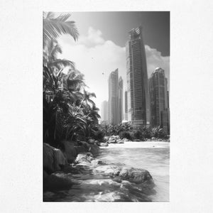 Enchanting Littoral Metropolis - Poster