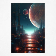 Load image into Gallery viewer, Celestial Nexus: Moons of Eternity - Poster
