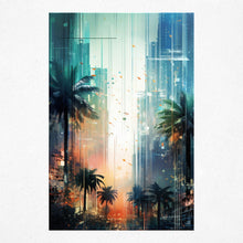 Load image into Gallery viewer, Rainbow Symphony Amidst the Rain - Poster
