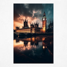 Load image into Gallery viewer, Twilight Embrace of Big Ben - Poster
